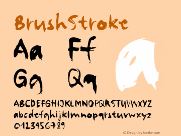 BrushStroke ☞ com.myfonts.easy.letters-numbers.brush-stroke.brush-stroke.wfkit2.version.3uJy图片样张