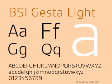 BSI Gesta Light 1.001图片样张