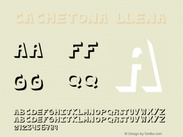 cachetona llena Version 1.000图片样张