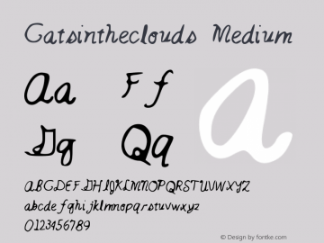 Catsintheclouds Medium Version 001.000图片样张