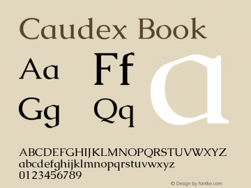 Caudex Book Version 1.01图片样张