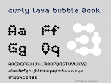 curly lava bubble Book Version 1.000图片样张