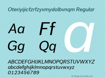 Oteriyijicfzrfzyvmydolbvnqm Regular Version 5.504; 2009; Build 1020图片样张