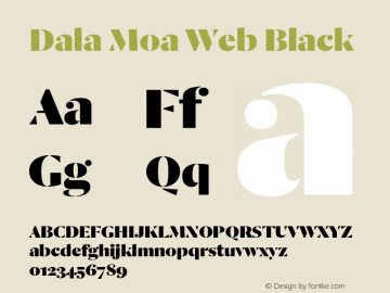 Dala Moa Web Black Version 1.1 2013图片样张