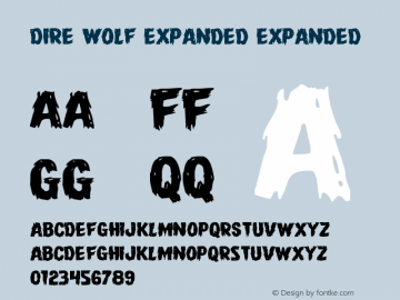 Dire Wolf Expanded Expanded Version 1.0; 2013图片样张