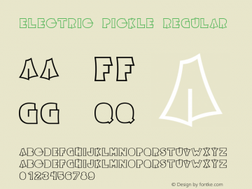 Electric Pickle Regular Version 1.01图片样张