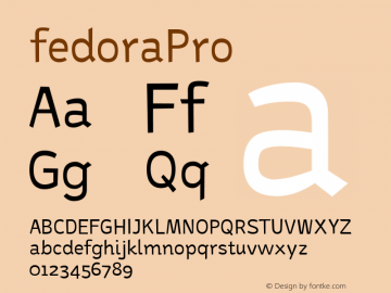 fedoraPro ☞ 001.001;com.myfonts.easy.rodrigotypo.fedora-pro.regular.wfkit2.version.4oeY Font Sample
