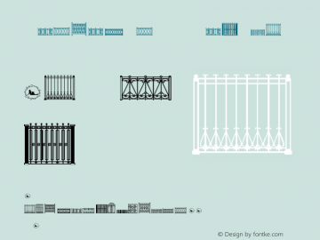 Fenced In LT Regular Version 5.00 Font Creator October 23, 2005, initial release Font Sample