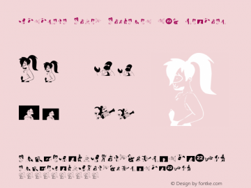 Futurama Alien Alphabet Two Font Family Futurama Alien Alphabet Two Sans Serif Typeface Fontke Com