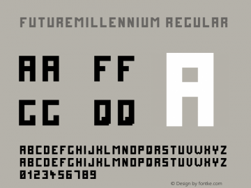 FutureMillennium Regular Version 1.10 November 11, 2006, initial release图片样张