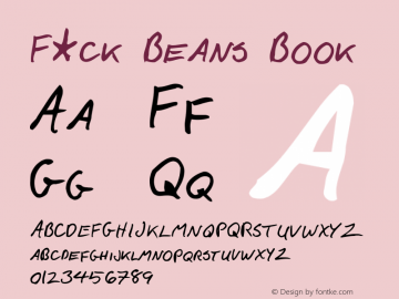 F*ck Beans Book Version 1.000图片样张