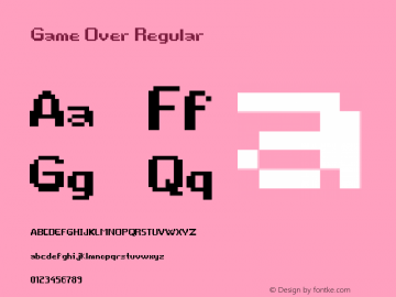 Game Over Regular Version 1.0图片样张
