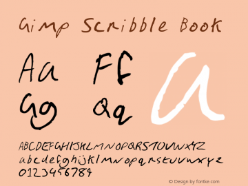 Gimp Scribble Book Version 1.000图片样张