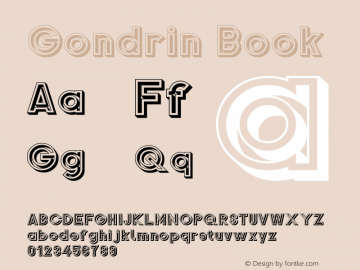 Gondrin Book Version 1.000 2010 initial r图片样张