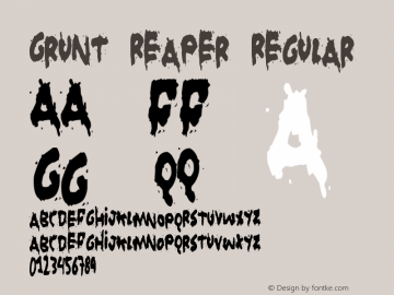 Grunt Reaper Regular 2图片样张