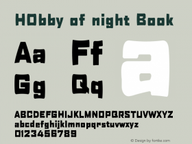 H0bby of night Book Version 002.000图片样张