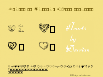 Hearts by Darrian Semi-expanded Version 1.0图片样张