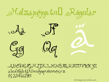 Helzapoppin™ Regular Altsys Fontographer 4.0.3 11/26/96 Font Sample