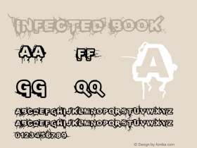 INFECTED Book Version 1.00 June 14, 2008, Font Sample