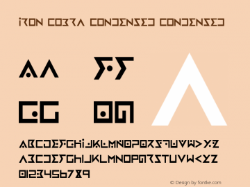 Iron Cobra Condensed Condensed 001.000图片样张