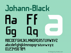 Johann-Black ☞ com.myfonts.nicetype.johann.black.wfkit2.3PAr Font Sample