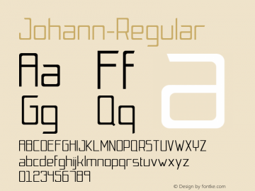 Johann-Regular ☞ Version 1.000;com.myfonts.easy.nicetype.johann.regular.wfkit2.version.3PAx图片样张