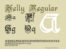 Kelly Regular 001.000图片样张