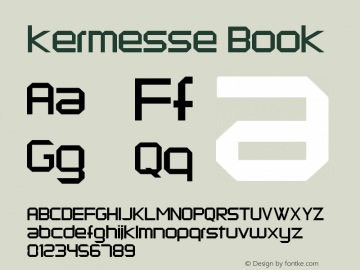 kermesse Book Version 1.00 February 19, 20图片样张