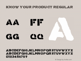 Know Your Product Regular Updated Feb. 2007图片样张