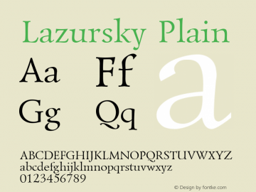 Lazursky Plain 001.001图片样张