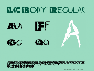 LC Body Regular LC Body 2.0 Font Sample