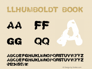 LLHumboldt Book Version Fontographer 4.7 14.图片样张