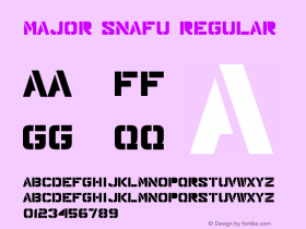 Major Snafu Regular Updated Feb. 2007图片样张