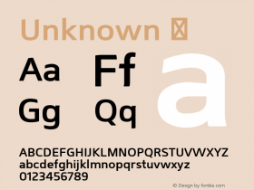 Unknown  This is a protected webfont and is intended for CSS @font-face use ONLY. Reverse engineering this font is strictly prohibited.图片样张