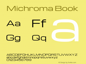 Michroma Book Version 1.000图片样张