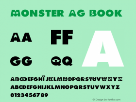 Monster AG Book Version 1.0图片样张