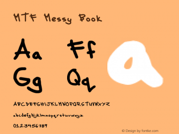 MTF Messy Book Version 1.00 October 14, 200图片样张