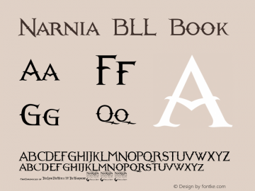 Narnia BLL Book Version 1.0图片样张