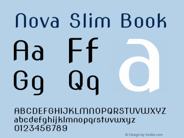 Nova Slim Book Version 2.000图片样张