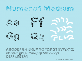Numero1 Medium Version 001.000 Font Sample