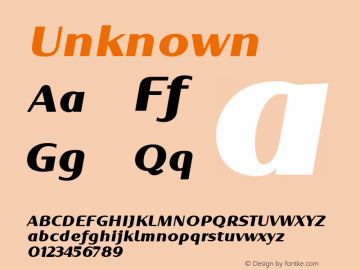 Unknown  Version 001.001图片样张