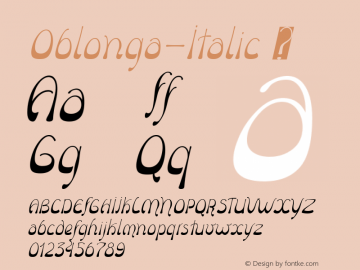Oblonga-Italic ☞ 1.000;com.myfonts.eurotypo.oblonga.italic.wfkit2.47z3 Font Sample