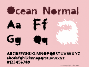 Ocean Normal Version 1.0; 1999; initial release图片样张