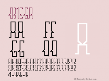 Omega ☞ 1.000;com.myfonts.easy.thinkdust.omega.regular.wfkit2.version.3CeY图片样张