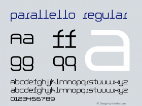 Parallello Regular Version 1.005 2006图片样张