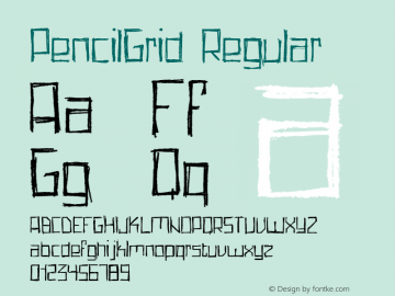 PencilGrid Regular 001.000图片样张