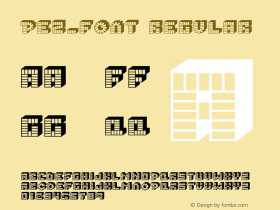 PEZ_font Regular 2.0图片样张