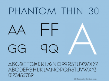 phantom Thin 30 Version 1.0图片样张