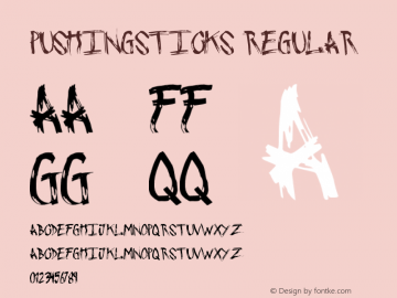 PushingSticks Regular Version 1.00 November 18, 2015, initial release图片样张
