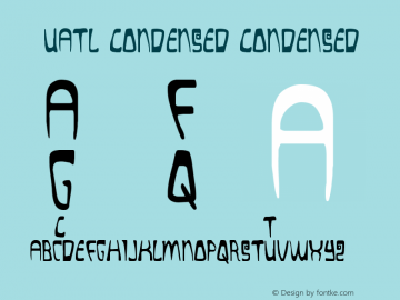 Quatl Condensed Condensed Version 1图片样张